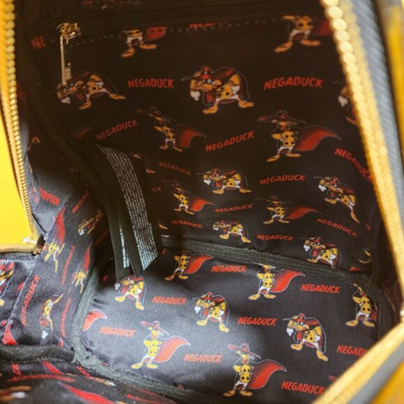 Loungefly Disney Negaduck Cosplay Mini Backpack Darkwing Duck Villain Mallard - Picture 12 of 12